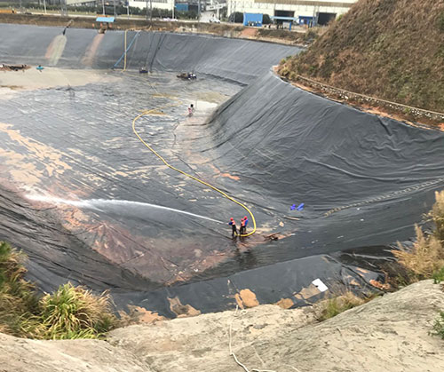 源城废水池清理