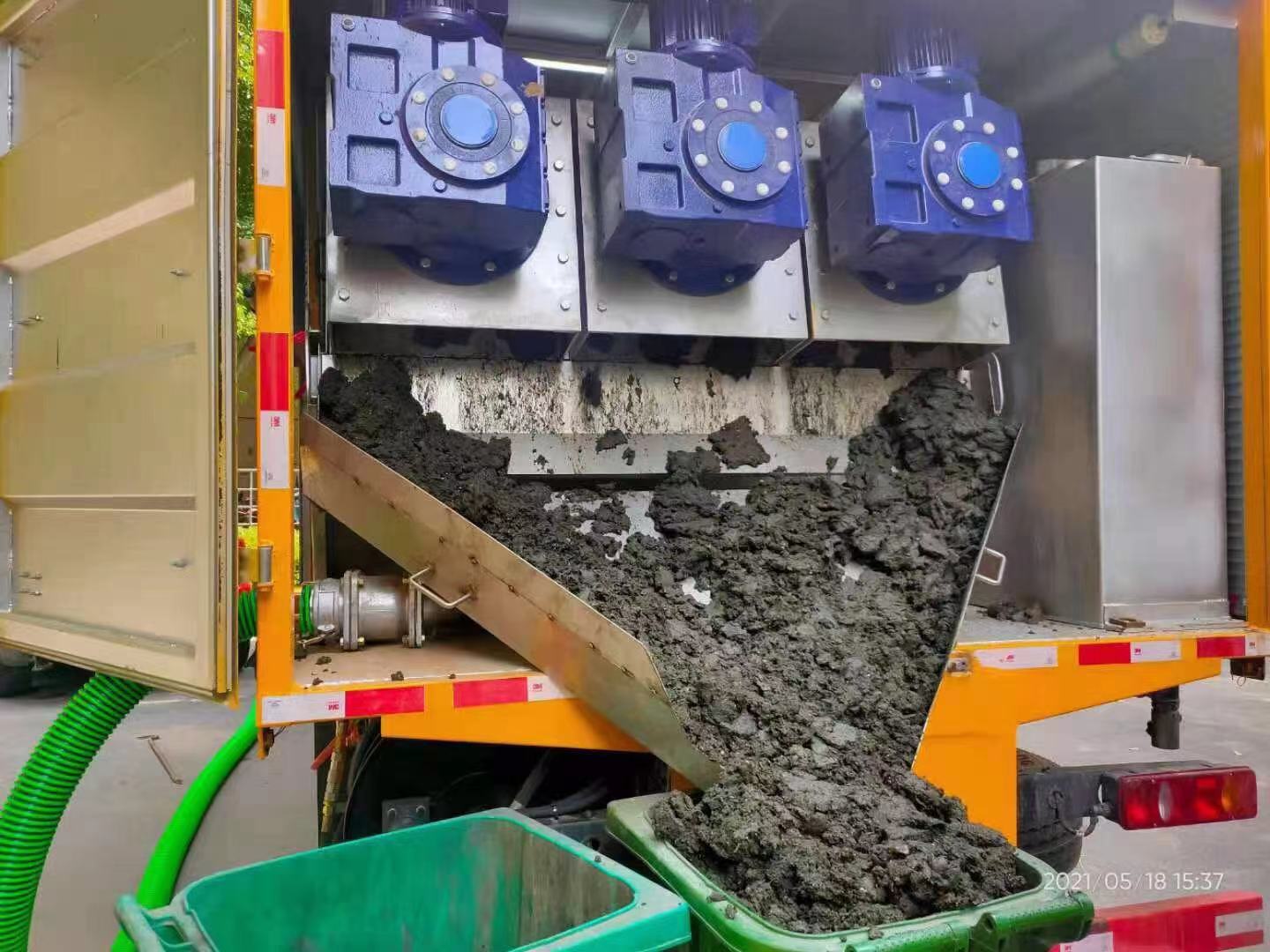 源城化粪池清掏城市维护站-泥浆净化干湿分离处理